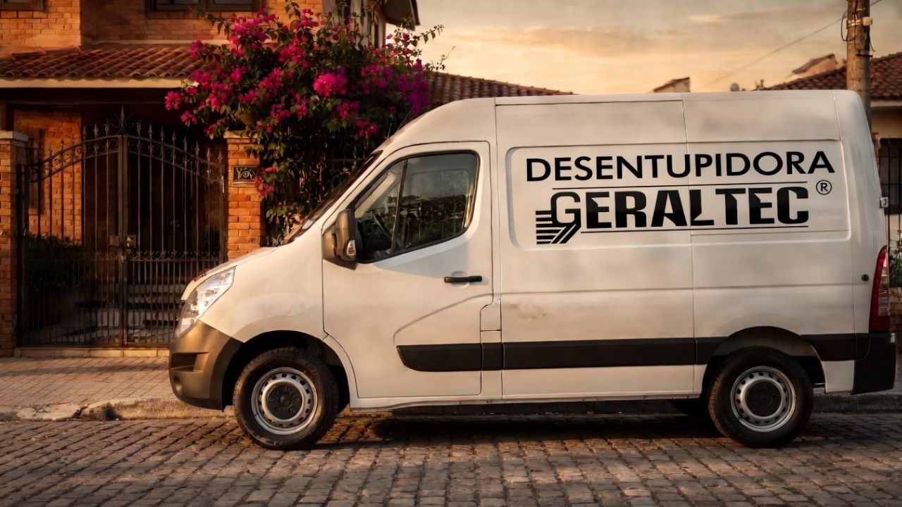 Equipe da Desentupidora GeralTec em deslocamento em Ribeirão Preto